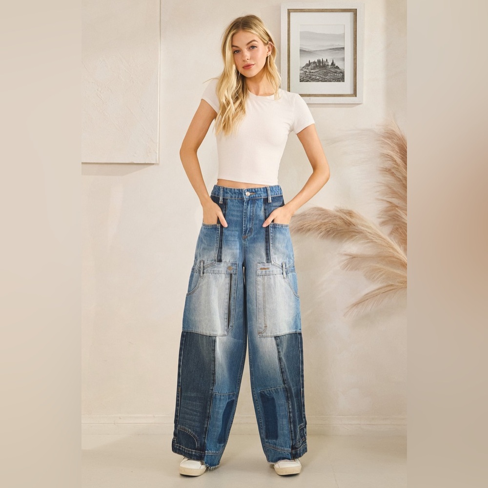 O25 Last 1! Oli & Hali Upside Down Denim Pants